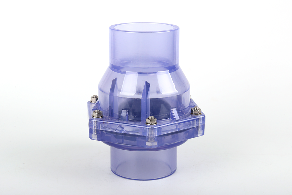 海安透明翻板式止回阀